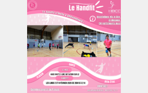 Handfit lundi 2 et 9 février